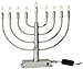 Rite -Lite Judaica Energy-Saving Super Brite LED Low Voltage Steel Menorah