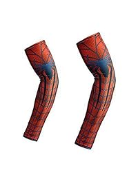 Zerich   2 unidades para hombre y mujer con protección UV para el sol, sin dedos, para senderismo, golf, ciclismo, pesca, conducción, correr, limbing#7602(2 unidades)