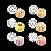 buS9YIN4E Mid-autumn Festival Hand-Pressure Moon Cake Mould With1Pc Plunger Mode and 6Pc Flower Stamps White