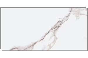 Dumawall+ Waterproof Wall Tiles, Easy-to-Install, Tongue & Groove System, UV Resistant, Strong & Durable | No Grouting, Cut with Hand Tools, Rome Polished Marble