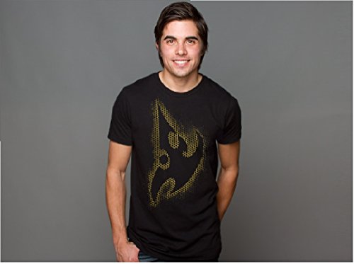 StarCraft II Protoss Grid Logo Premium Tee Black 2X-Large