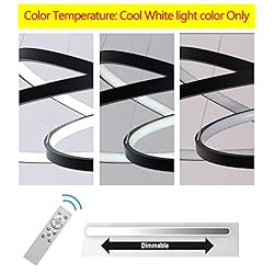 DEARLAN Modern LED Chandelier Lighting Dimmable