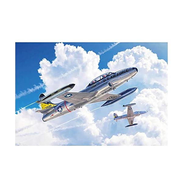 Italeri 1444S 1:72 T-33A Shooting Star, Modellbau, Bausatz, Standmodellbau, Basteln, Hobby, Kleben, Plastikbausatz…