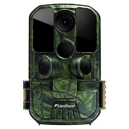 Trail Camera Usogood Solar 4K/48MP With Night Vision, Waterproof
