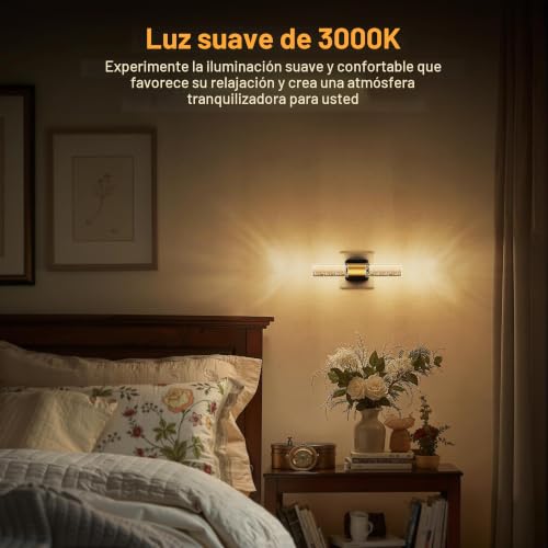 Emeritpro Dimmable Twilight Night Light LED Acrylic 3000K Warm White 180°Rotatable for Children's Rooms Hallway Bedroom Stairs 1 Piece 1W