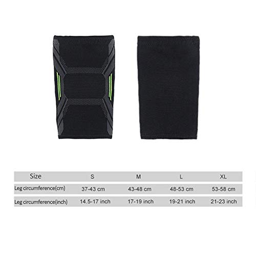 KILLYSUFUY Sports Knee Pads Knee Brace Support Compression Sleeves, 1 Pair Wraps Pads for Arthritis, Pain Relief, Injury Recovery, ACL, Running, Football, Basketball and More Sports
