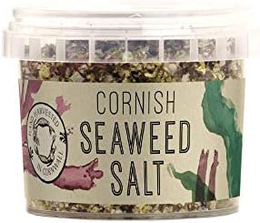 CORNISH SEAWEED COMPANY | Organic Cornish Seaweed Salt | 7 x 70g (UK)