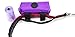 Primal Pet Gear Dog Poop Bag Holder Purple, Leash Attachment Dispenser, 20 Bags Included Roll, Lightweight, Fits Any Dogs Lead, for Easy, Responsible Doggy Walking
