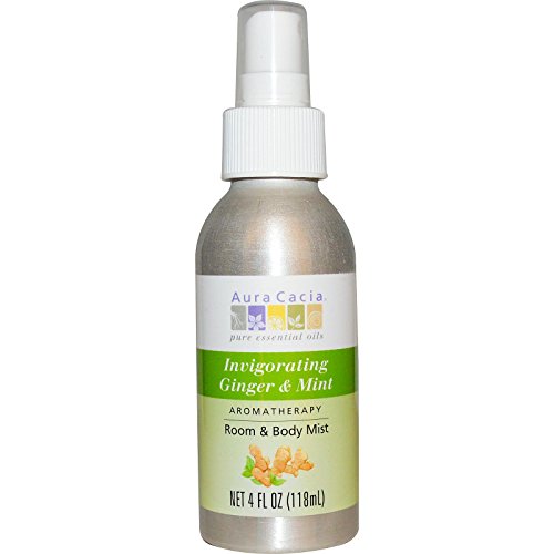 AURA CACIA AROMA MIST,GINGER/MINT, 4 FZ