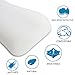Memory Foam Pillow for Bed Sleeping, Orthopedic Cervical Pillows for Women Men Optimal Comfort and Neck Support Pain Relief with Removable Zippered Pillow Cover, Ergonomic Ingot Pillow