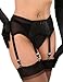 What Katie Did Maitresse Black Narrow Suspender Belt