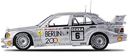 TM true scale 1/43 Mercedes-Benz 190E EVO2 AMG Berlin 2000 1992 DTM # 6 K. Rosberg