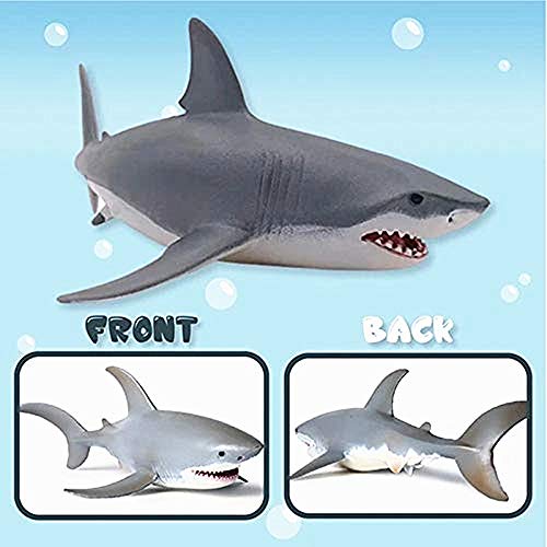 Lifelike Shark Shaped Toy, Realistic Shark Toy Simulation Animal Model