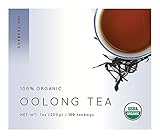 100% Organic Wuyi Mtn. Oolong (Wu Long) Tea 100 Tea Bags, 100 Teabags