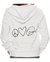 Peace Love Oprah Fleece Zip Hoodie