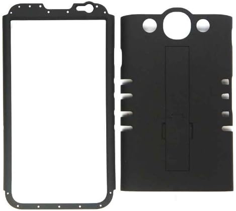 (LG E980/Optimus G Pro) (Rocker Series Kool Kase) Rubberized Black