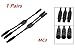 XJS 1 Pairs MC3 DC 1000V 1 to 2 Y Type Male Female Connector Solar Panel 1 to 2