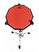 Tromme Drum Practice Pad & Carrying Case – 12 Inches – Silicone – Wooden Base with Real Drum Feel – Practice Quietly -Sticks and Stand NOT INCLUDED (Red)