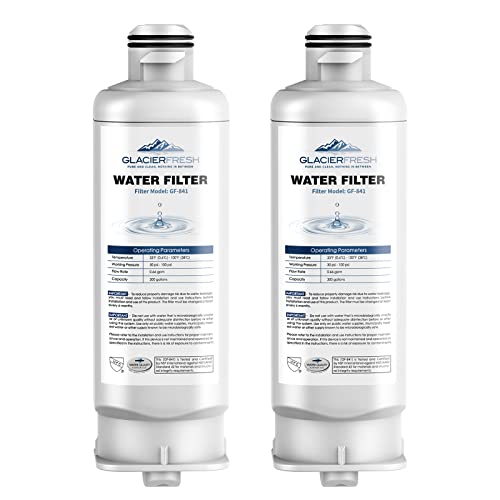 GLACIER FRESH DA9717376B HAFQIN Water Filter Replacement for Samsung