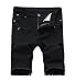 Enrica Mens Casual Ripped Destroyed Distressed Jeans Denim Shorts