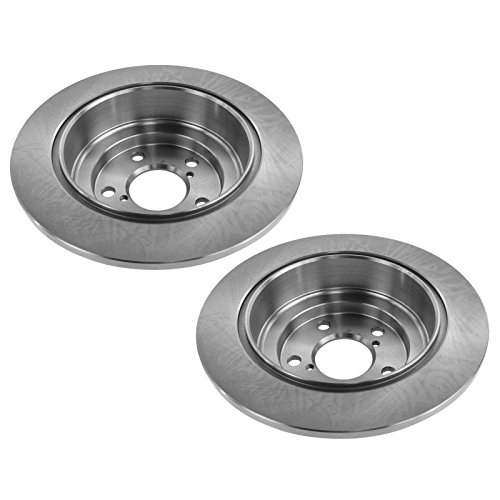 Rear Disc Brake Rotor Pair Set for Saab 9-2x Subaru Impreza