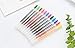 Elune Color Gel Pens 12 Colors Set Pretty Colors 0.5mm Fine Tip Graffiti Hand-drawn Line Drawing Pen