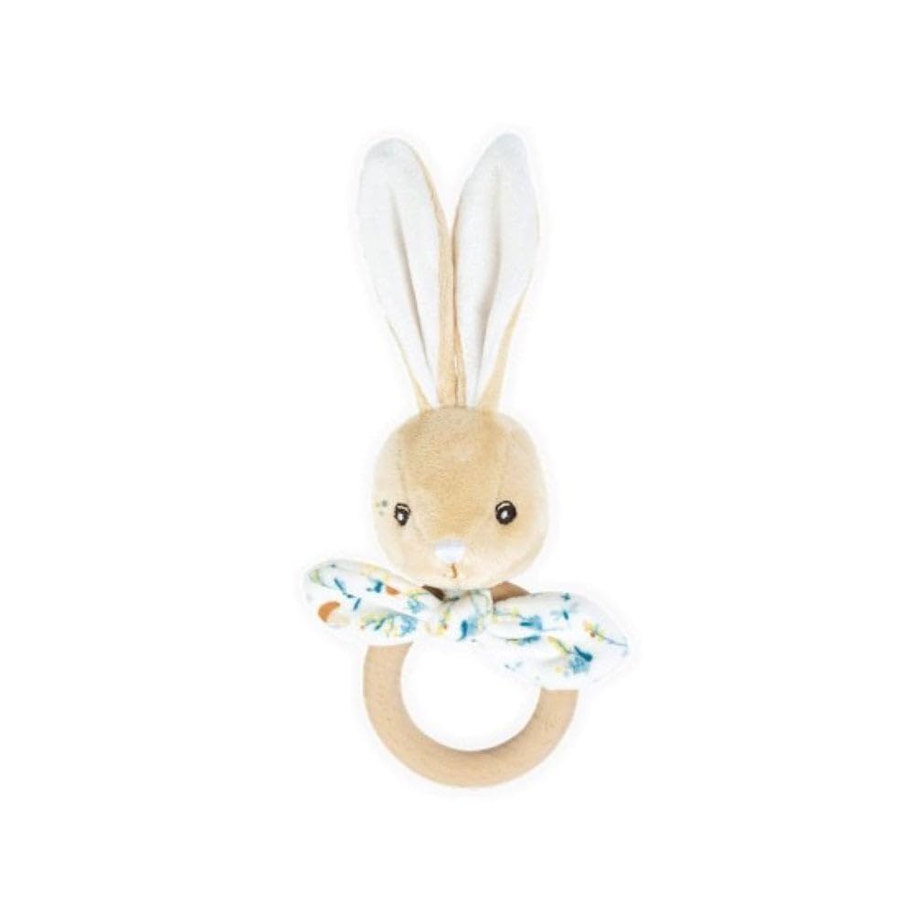 Kaloo - Fripons - Justin the Rabbit Teething Ring - Early years toy - Teething ring - 15 cm From birth onwards - K969999