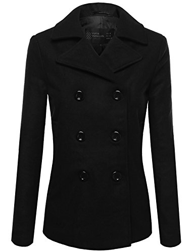 FPT Womens Classic Double Breasted Peacoat