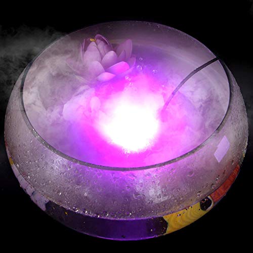 AGPtek® Color Changing 12 LED Mist Maker Fogger Water Fountain Pond Fog Atomizer Air Humidifier - Thumbnail 3
