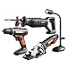 WORX WX943L 20V Cordles Drill Driver WX101L, 20V Lithium Circular Worxsaw WX523L, 20V Cordless Reciprocating Saw WX500L and 20V Flexible LED light WX028L Combo Kit