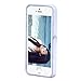 Landfox 5s Case,iPhone 5s Case, Marble Texture Print Cover Case Skin for iPhone 5s (White)