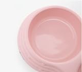 KuTi Kai Double Dog Bowls with Removable Stainless Steel Bowls Pink Medium view 4