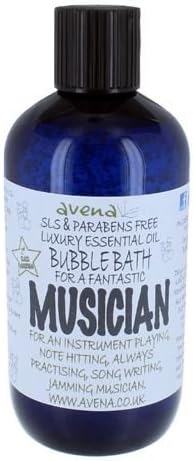Musician's Gift Bubble Bath Lavender SLS Paraben Free Relaxing 250ml