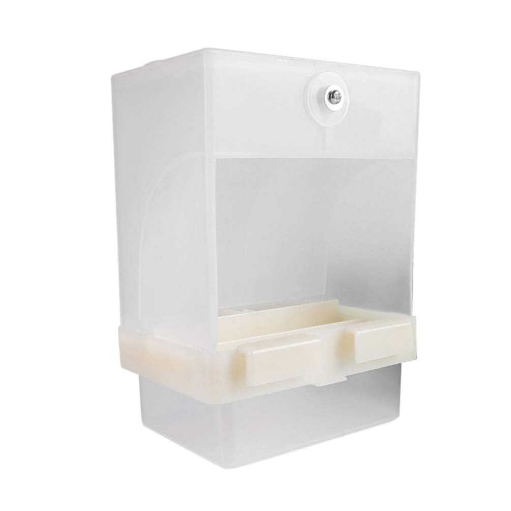 Bird Feeder Cage Parrot Automatic Foraging Systems Food Feeding Station Cage Accessories for Budgerigar Canary Cockatiel Finch Parakeet