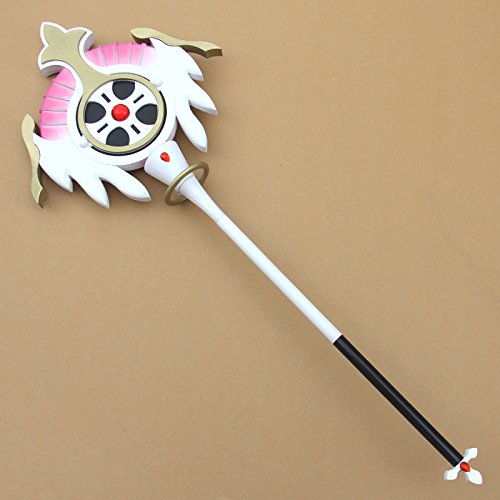 39" ELSWORD Aisha Elemental Master Wand PVC Cosplay Prop -0444