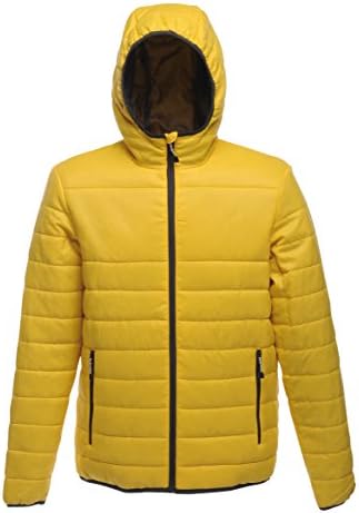 Regatta Stand Out Acadia Warmloft Jacket - Bright Yellow/Seal Grey - M