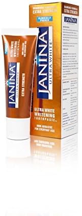 Janina Ultra White Extra Strength Whitening Toothpaste x 6 by Janina Ultra White