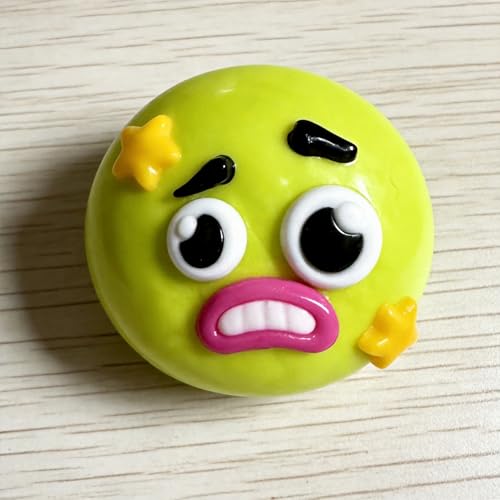 Smushers Squishies Slow Rising Stress Ball Non- Cute Slow Rise Relaxing Sensory Fidget for Ages 3+ Squeeze Sensory Ball Fun Desk Accessory for Adults (5pcs)