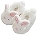 Kid's Cozy Fleece Memory Foam House Trick or Treat Halloween Slippers (7 M US Toddler, The Happy Bunny)