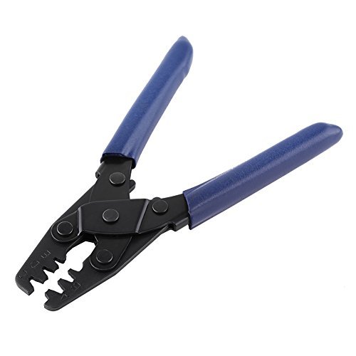 Open Barrel Crimping Tool, Professional 22-10 AWG Terminal Harness Crimp Plier Wiring Crimper Crimping Tool