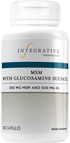 Integrative Therapeutics - MSM with Glucosamine Sulfate - 250 mg MSM and 500 mg GS - 180 Capsules Integrative Therapeutics - MSM with Glucosamine Sulfate - 250 mg MSM and 500 mg GS - 180 Capsules