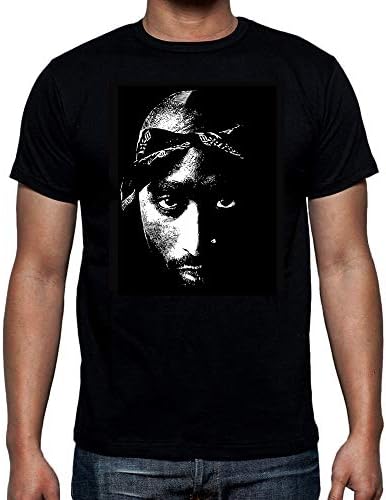 2Pac Shirt - Tupac Shirt - Thug Life - Hip Hop Legend Rappers - All Eyez On Me - Black