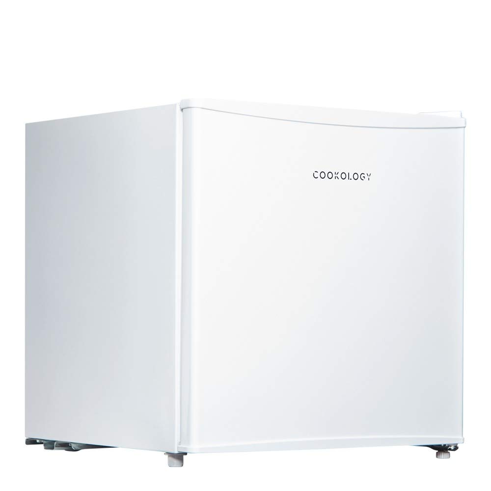 Cookology Table Top Mini Fridge in White, A+ Rated, 46 Litre