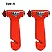 6 Pack Emergency Escape Tool - Seatbelt Cutter Window Breaker