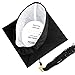 Unisex Adult Matte Graduation Cap Graduation Hat with Tassel Adjustable for High School and College (Black 1)