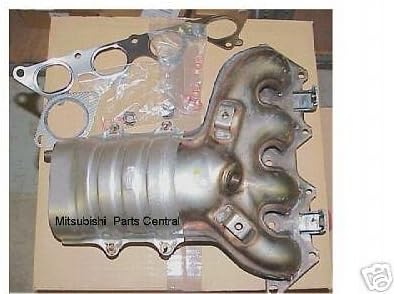 Genuine Oe California Emissions Mitsubishi Mn195801 Exhaust Manifold Catalytic Converter Kit Lancer 2002 2003 Automotive Amazon Com