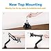 AVLT-Power Aluminum Single Monitor Mount Stand with One Mechanical Spring Arm Desk Riser -Full Motions, Heavy Duty Holds 17″ to 32″ LED LCD Screen, Up to 17.6 lbs Each, VESA 75/100thumb 2