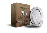 Splash Proof Tumbler Lid For Yeti RTIC Beast (20 oz, Clear)