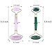 Natural Jade Roller Massager & Rose Quartz Facial Roller 2pcs Gift Set