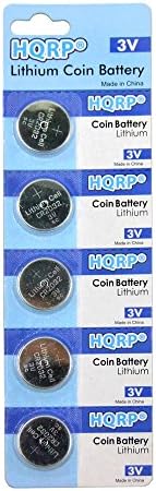 HQRP5-Pack Lithium Battery Compatible with Jawbone UP Move Activity + Sleep Tracker JL06-03B03-US